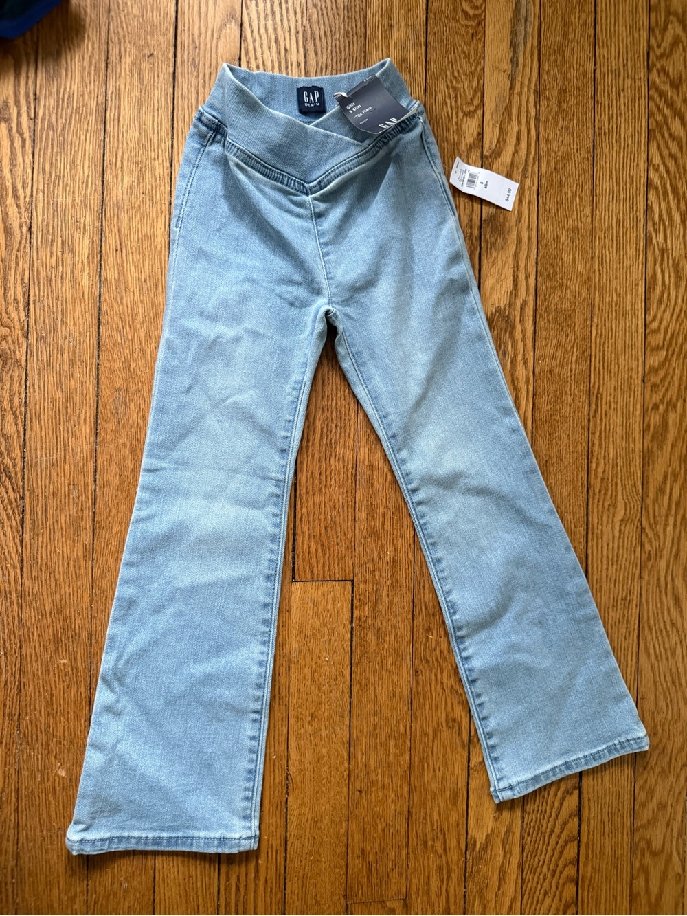 GAP Light Blue Kids 70s Flare Jeans - Size 5 Slim - NWT